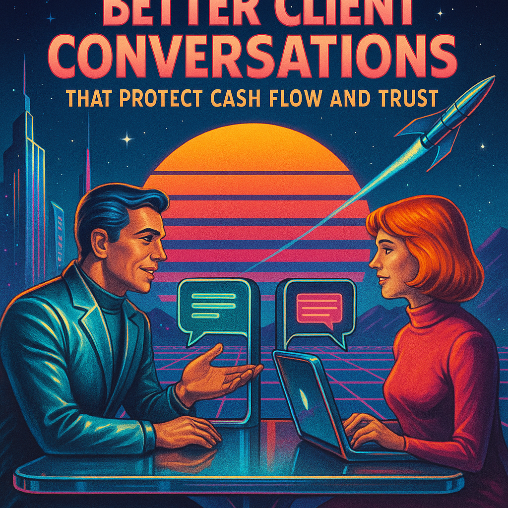 Better client conversations that protect cash flow and trust