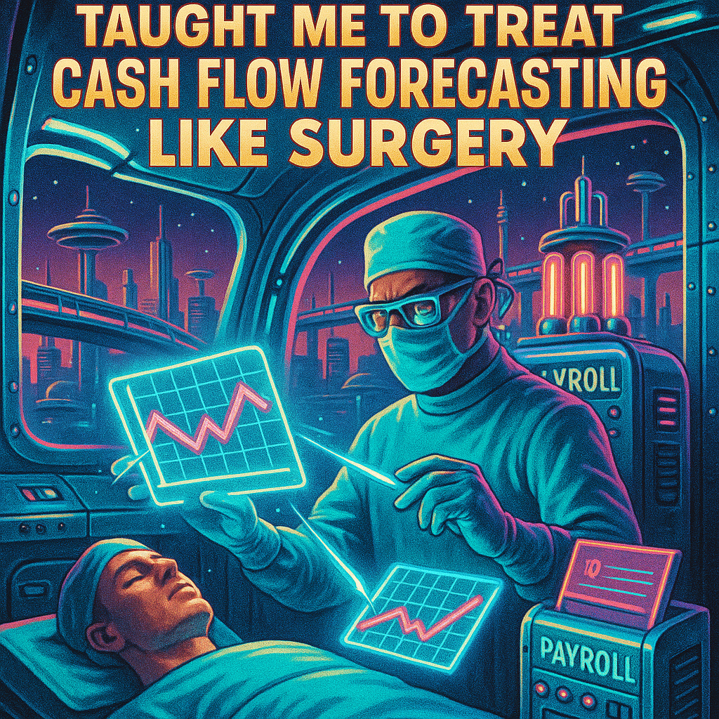 How a Mis-timed Payroll Taught Me to Treat Cash Flow Forecasting Like Surgery