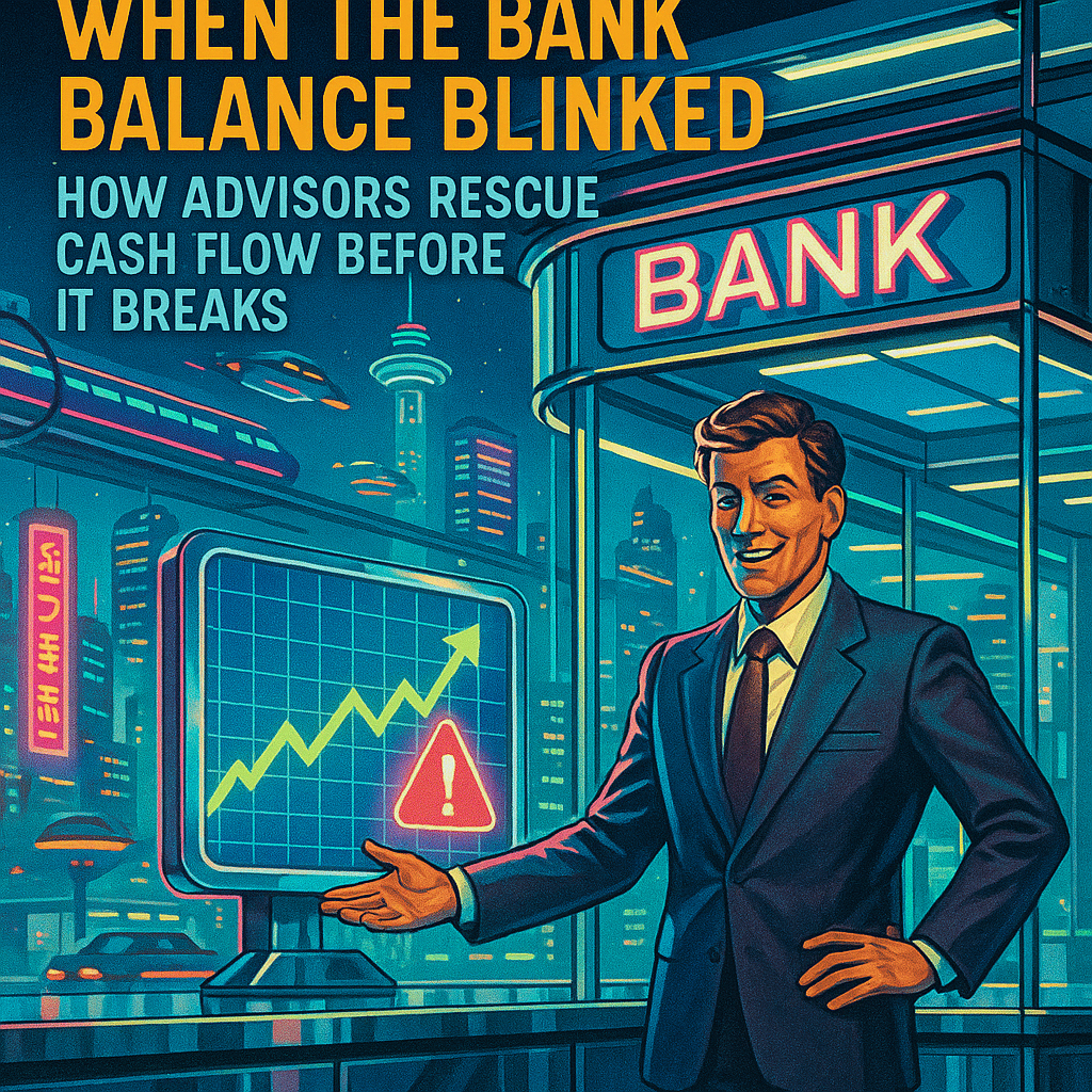 When the Bank Balance Blinked: How Advisors Rescue Cash Flow Before It Breaks
