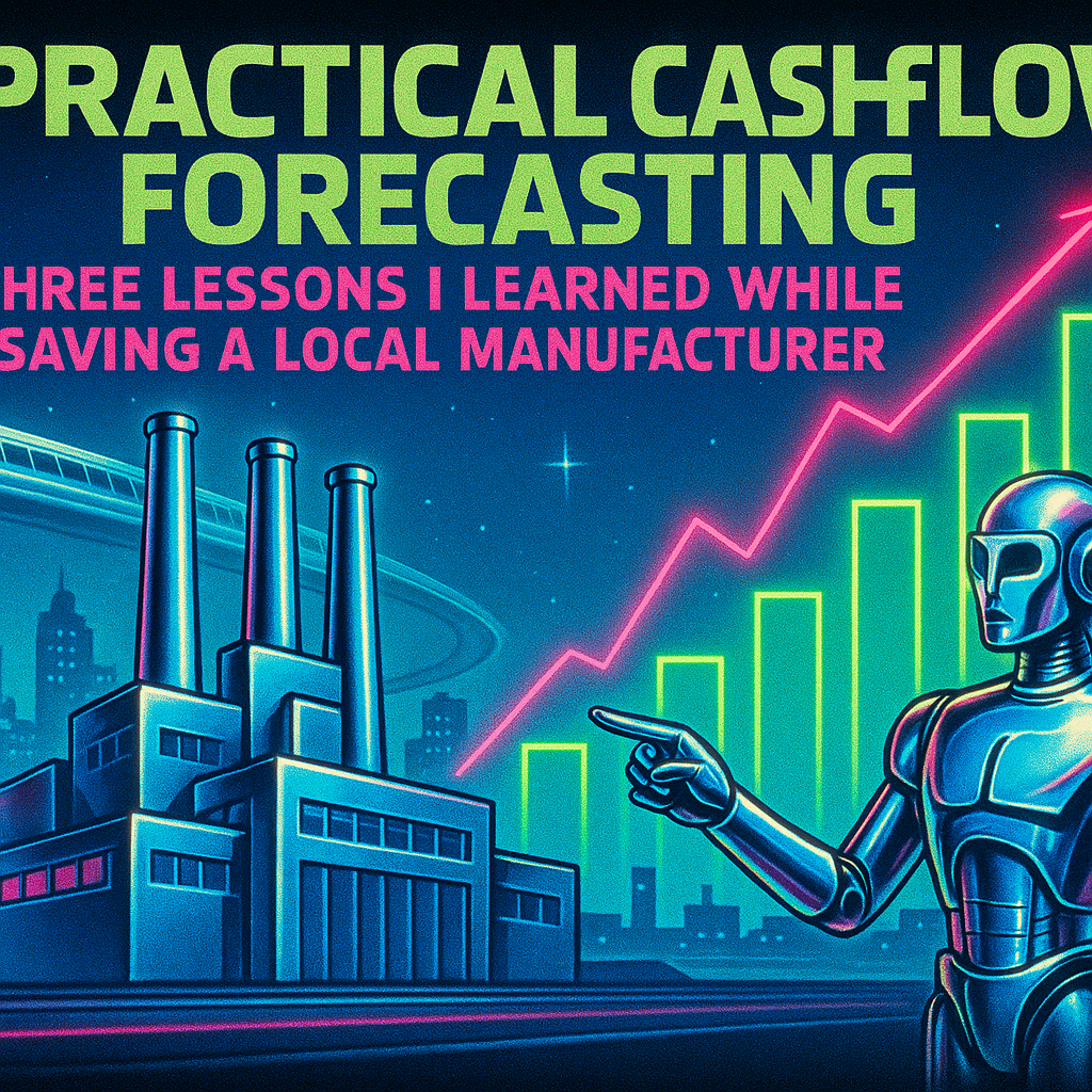 Practical Cash Flow Forecasting: Three Lessons I Learned While Saving a Local Manufacturer