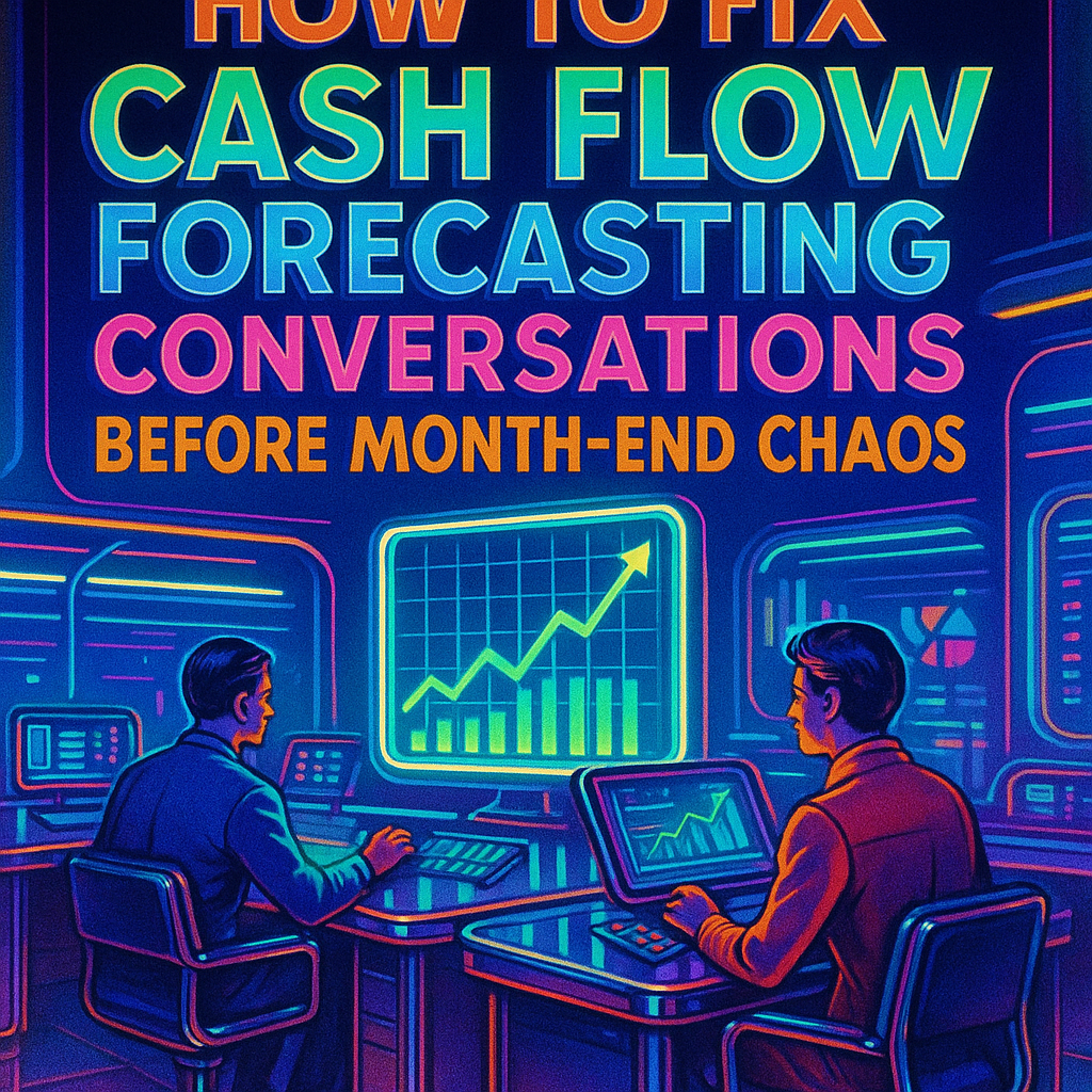 How to Fix Cash Flow Forecasting Conversations Before Month-End Chaos