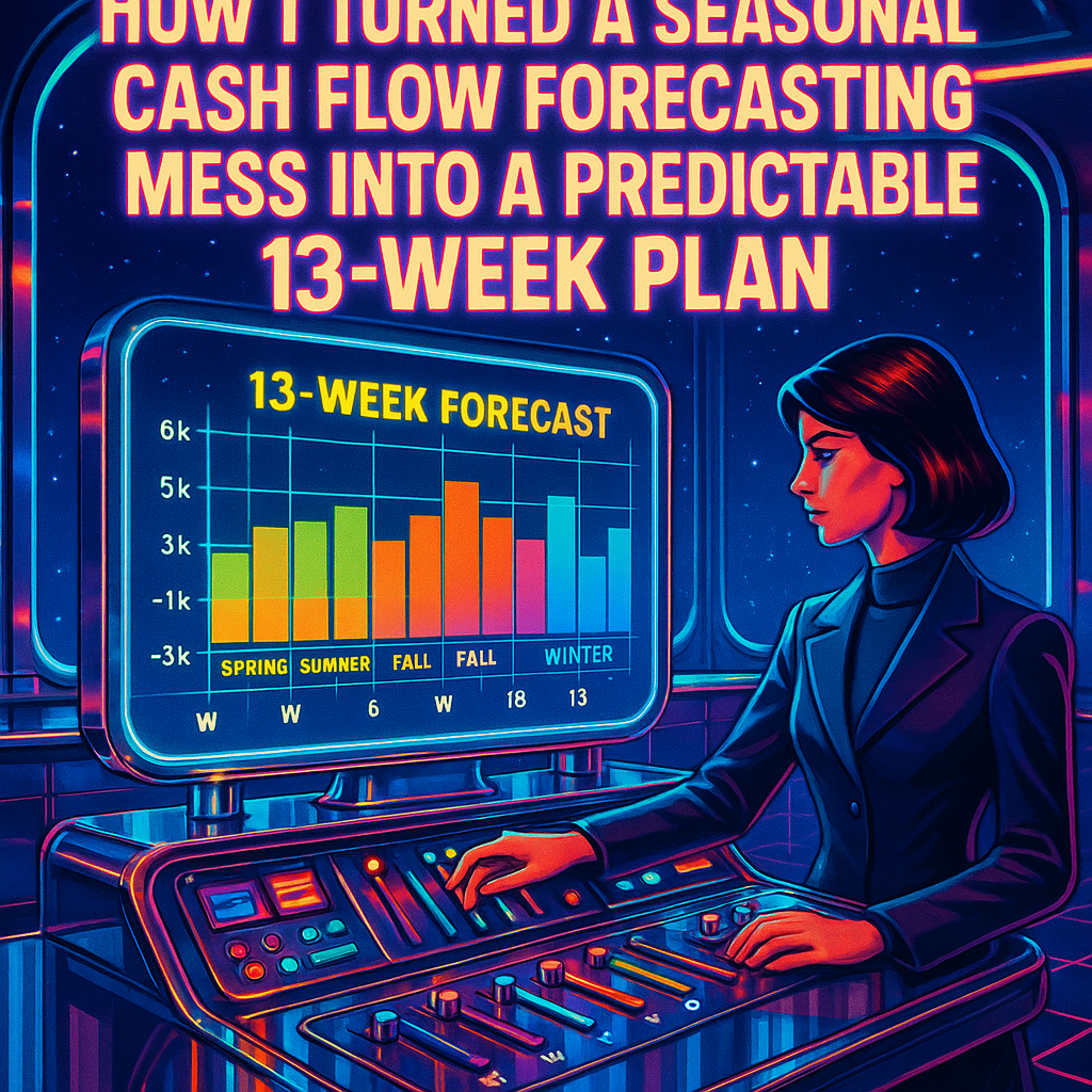 How I Turned a Seasonal Cash Flow Forecasting Mess into a Predictable 13-Week Plan